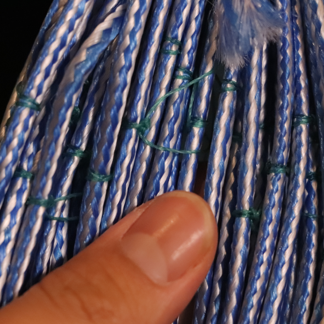 Finnish Fishing Net 3-Layer Trammel Net, Reinforced Nylon Silk Gill Net with Weighted Rope for Saltwater & Freshwater