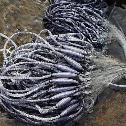 1.8m x 30m Finnish Style Single Layer Gill Net | Tangle-Free Weighted Sinking Net