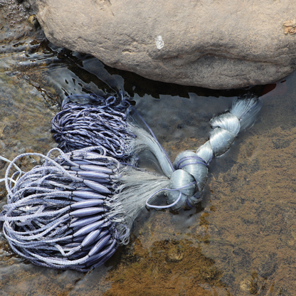 1.8m x 30m Finnish Style Single Layer Gill Net | Tangle-Free Weighted Sinking Net