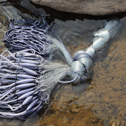 1.8m x 30m Finnish Style Single Layer Gill Net | Tangle-Free Weighted Sinking Net