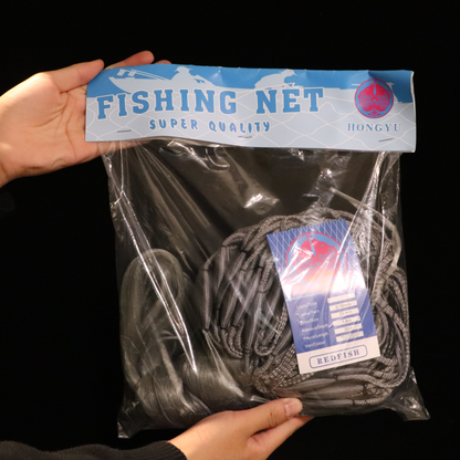 1.8m x 30m Finnish Style Single Layer Gill Net | Tangle-Free Weighted Sinking Net